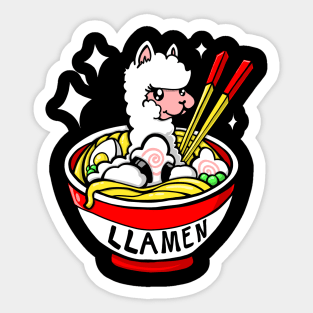 Llamen Sticker